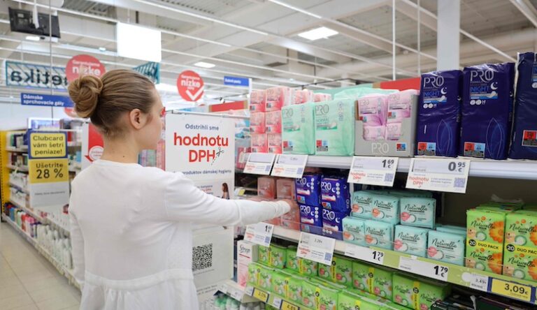 Tesco pokračuje v boji proti menštruačnej chudobe: Slovenky ušetrili už 30-tisíc eur